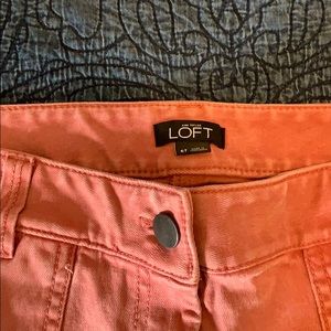 LOFT Utility Skinny ZIP Marisa Fit Utility Pants